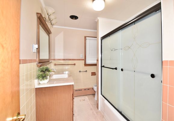 Bathroom, Glass Shower, Interior