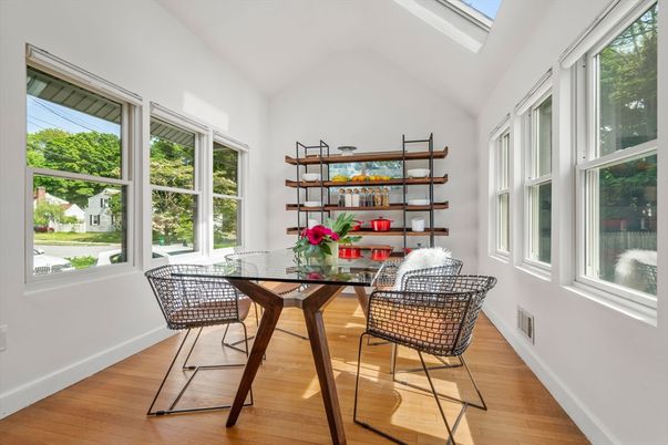 Dining room, Interior, Wood Texture Flooring