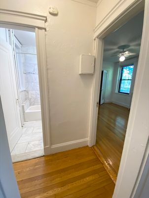 Bathroom, Empty room, Interior, Wood Texture Flooring