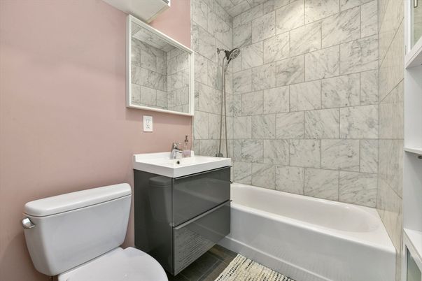 Bathroom, Interior, Marble Walls