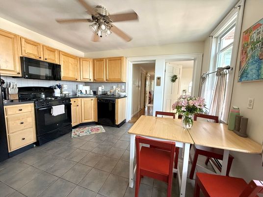 Dining room, Interior, Kitchen