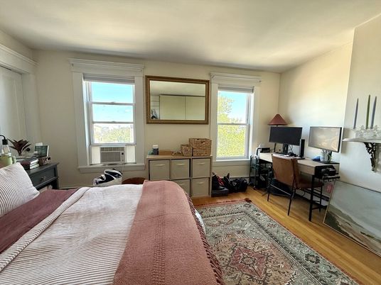 Bedroom, Home Office, Interior, Wood Texture Flooring