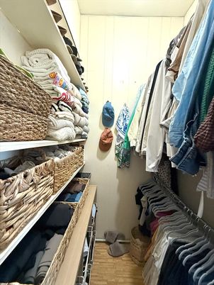 Interior, Walk-in Closets, Wood Texture Flooring