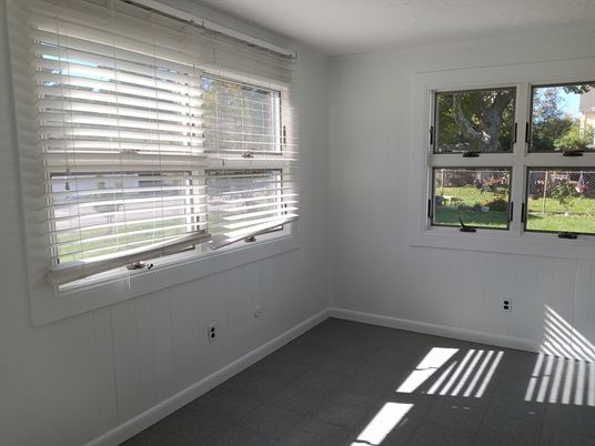Empty room, Interior