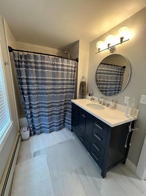 Bathroom, Dual Sink Vanities, Interior, Marble