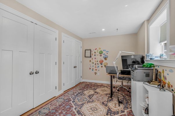 Home Office, Interior, Recessed Lighting