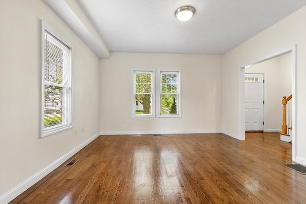 Empty room, Interior, Wood Texture Flooring