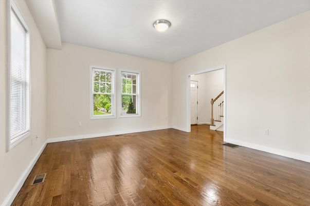 Empty room, Interior, Wood Texture Flooring