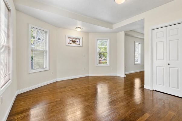 Empty room, Interior, Wood Texture Flooring