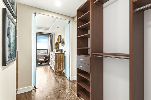Interior, Recessed Lighting, Walk-in Closets, Wood Texture Flooring