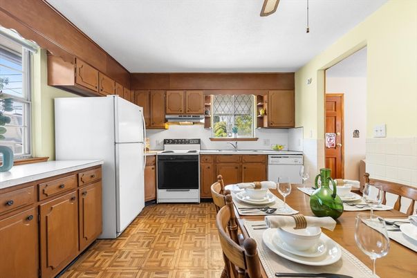 Dining room, Interior, Kitchen, Wood Texture Flooring