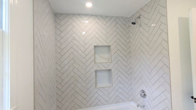 Bathroom, Interior, Recessed Lighting