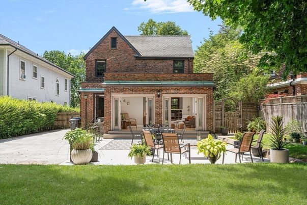 Exterior, Facade, Brick Facade, Tudor Revival