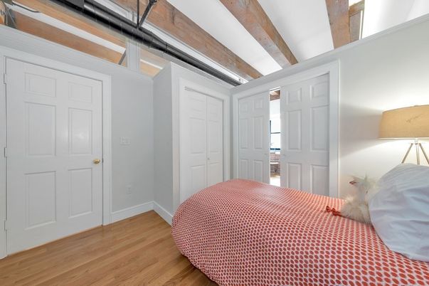 Bedroom, Interior, Wooden Beams, Wood Texture Flooring