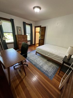 Bedroom, Home Office, Interior, Wood Texture Flooring