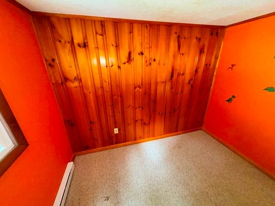 Empty room, Interior, Wooden Walls