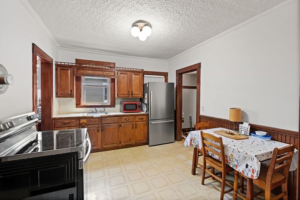Dining room, Interior, Kitchen