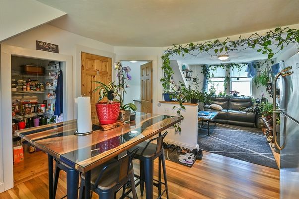Dining room, Interior, Living room, Wood Texture Flooring