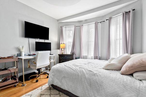 Bedroom, Home Office, Interior, Wood Texture Flooring
