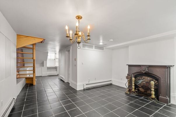 Chandelier, Fireplace, Interior, Recessed Lighting