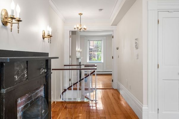 Chandelier, Interior, Wood Texture Flooring