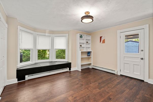 Empty room, Interior, Wood Texture Flooring