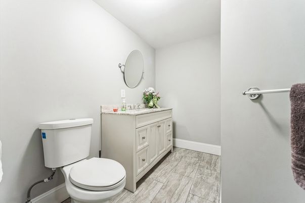 Bathroom, Interior, Wood Texture Flooring