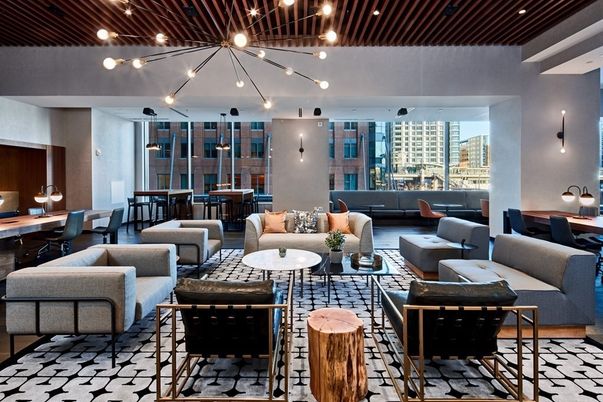 Dining room, Interior, Living room, Pendant Lights