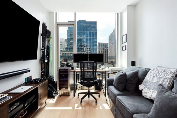 Home Office, Interior, Wood Texture Flooring