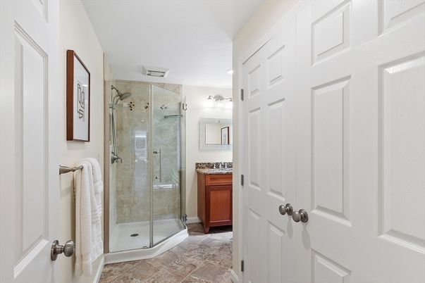 Bathroom, Glass Shower, Interior