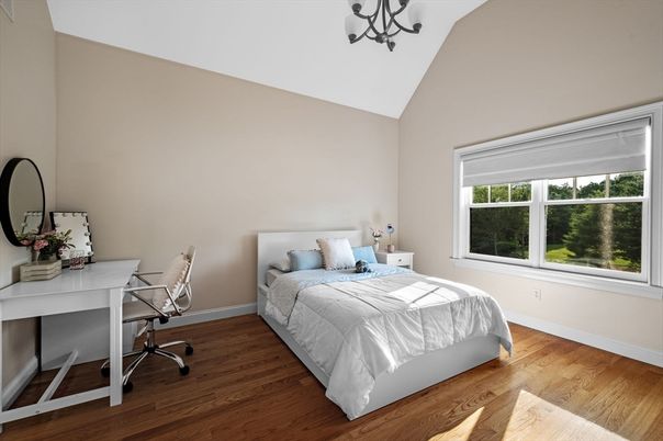 Bedroom, Home Office, Interior, Wood Texture Flooring