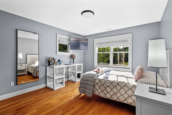 Bedroom, Home Office, Interior, Wood Texture Flooring