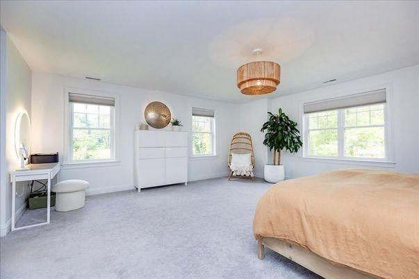 Bedroom, Chandelier, Interior