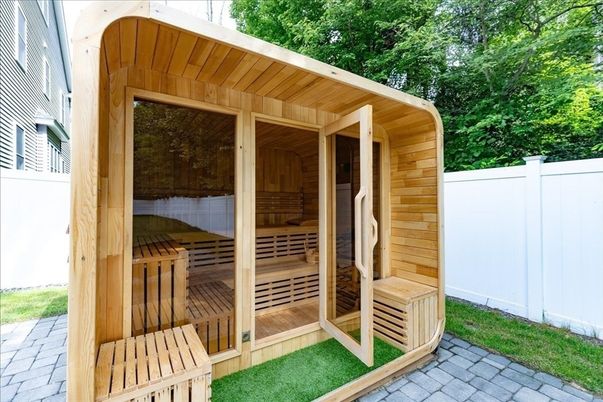 Exterior, Sauna Room