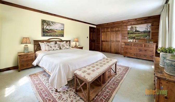 Bedroom, Interior, Wooden Walls