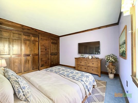 Bedroom, Interior, Wooden Walls