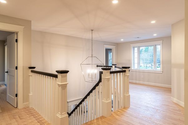 Interior, Pendant Lights, Recessed Lighting, Wood Texture Flooring