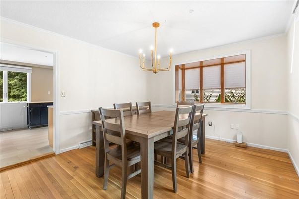 Chandelier, Dining room, Interior, Pendant Lights, Wood Texture Flooring