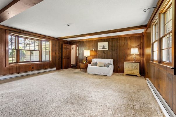 Empty room, Interior, Wooden Walls
