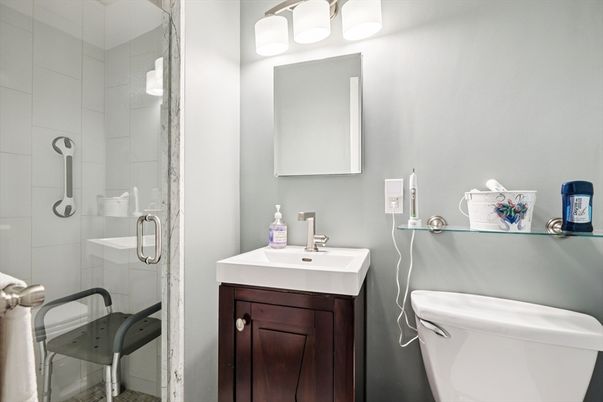 Bathroom, Glass Shower, Interior