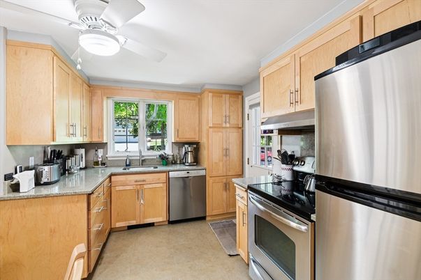 Interior, Kitchen, Stainless Steel Appliances