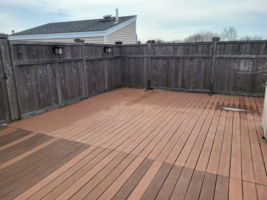 Exterior, Wood Texture Flooring