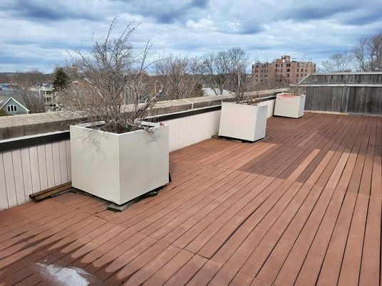 Exterior, Wood Texture Flooring