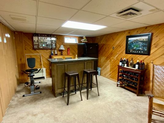 Interior, Recessed Lighting, Wooden Walls