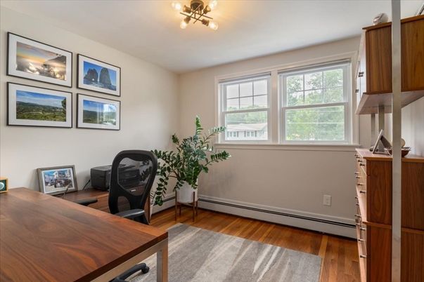Home Office, Interior, Wood Texture Flooring