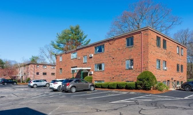 Exterior, Facade, Brick Facade, Condo Building