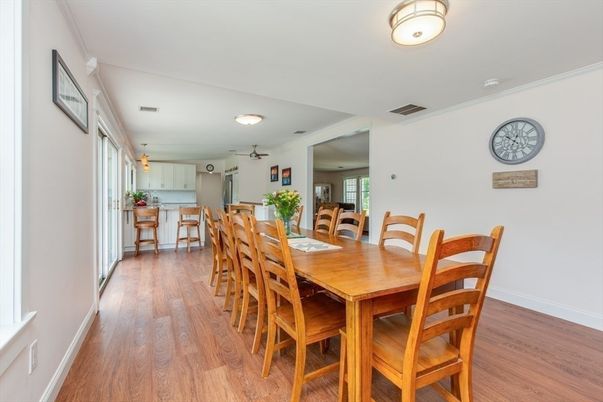Dining room, Interior, Kitchen, Wood Texture Flooring