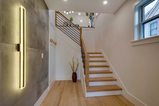 Interior, Recessed Lighting, Wood Texture Flooring