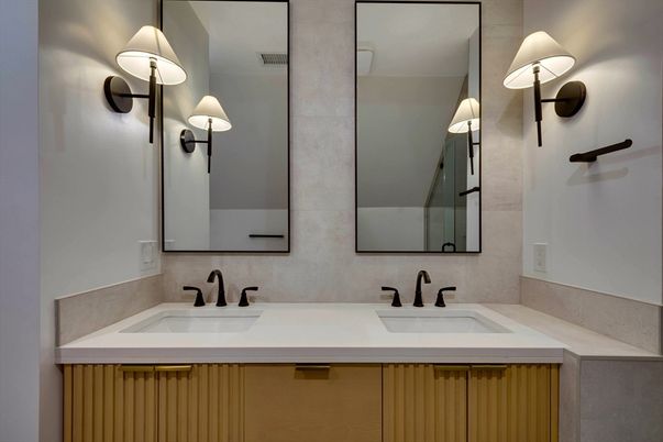 Bathroom, Dual Sink Vanities, Interior