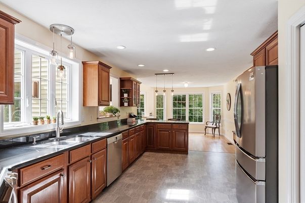 Interior, Kitchen, Pendant Lights, Recessed Lighting